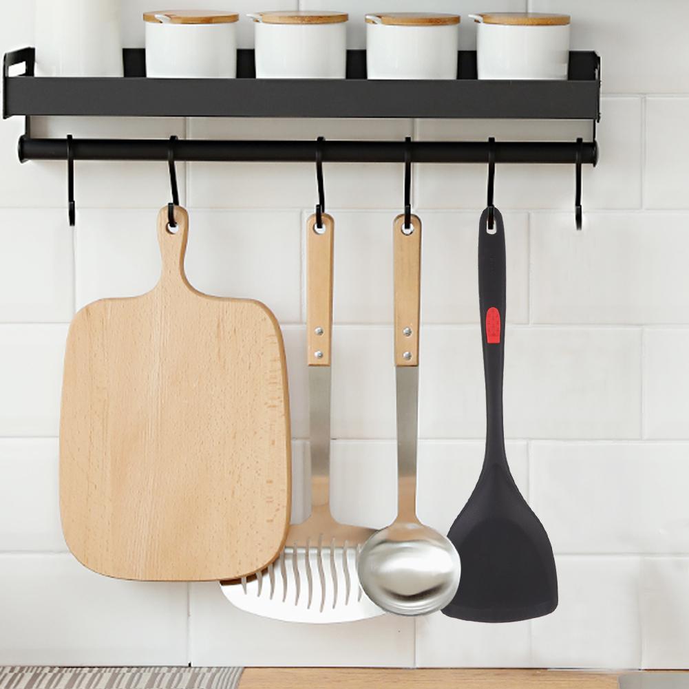 Silicone Spatula Heat Resistant Long Handle Kitchen Utensil Non-Slip Cooking Tool(Spatula )