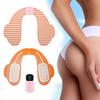 Electric Hip Trainer Remote Butt Muscle Stimulator Rechargeable Lifting Buttock TonerOrange Stripe
