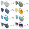 FOENIXSONG Pilot Sunglasses Women Men Gradient Mirrored Blue Silver Gray Classic Eyewear Sun Glasses Fashion
