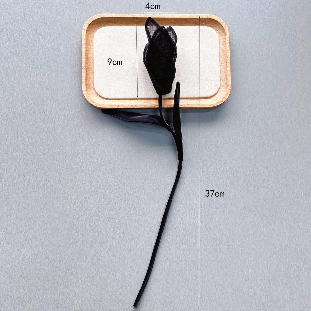 2Pcs Magnolia Flower Clothing Patch Accessories Decoration Repair Applique