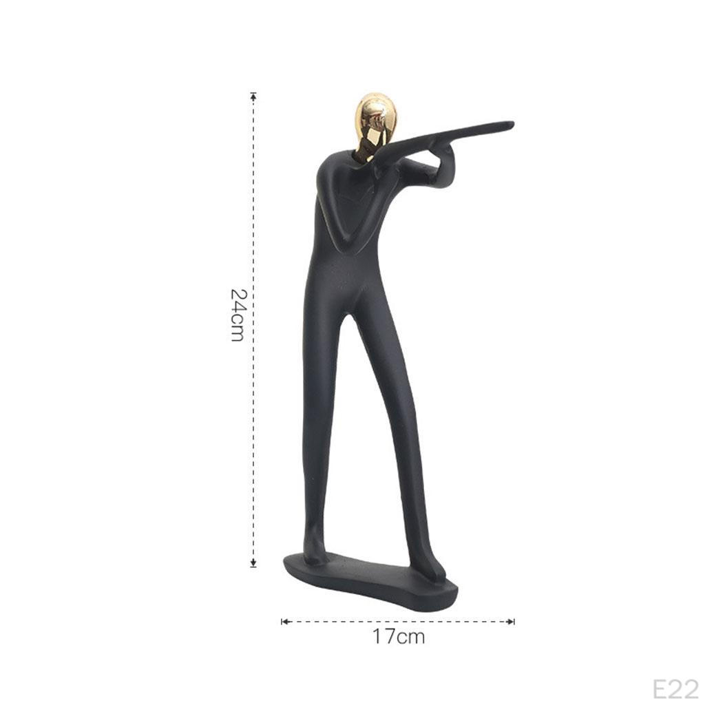 Abstract Resin Sports Sculpture - Modern Decoration for Office And House