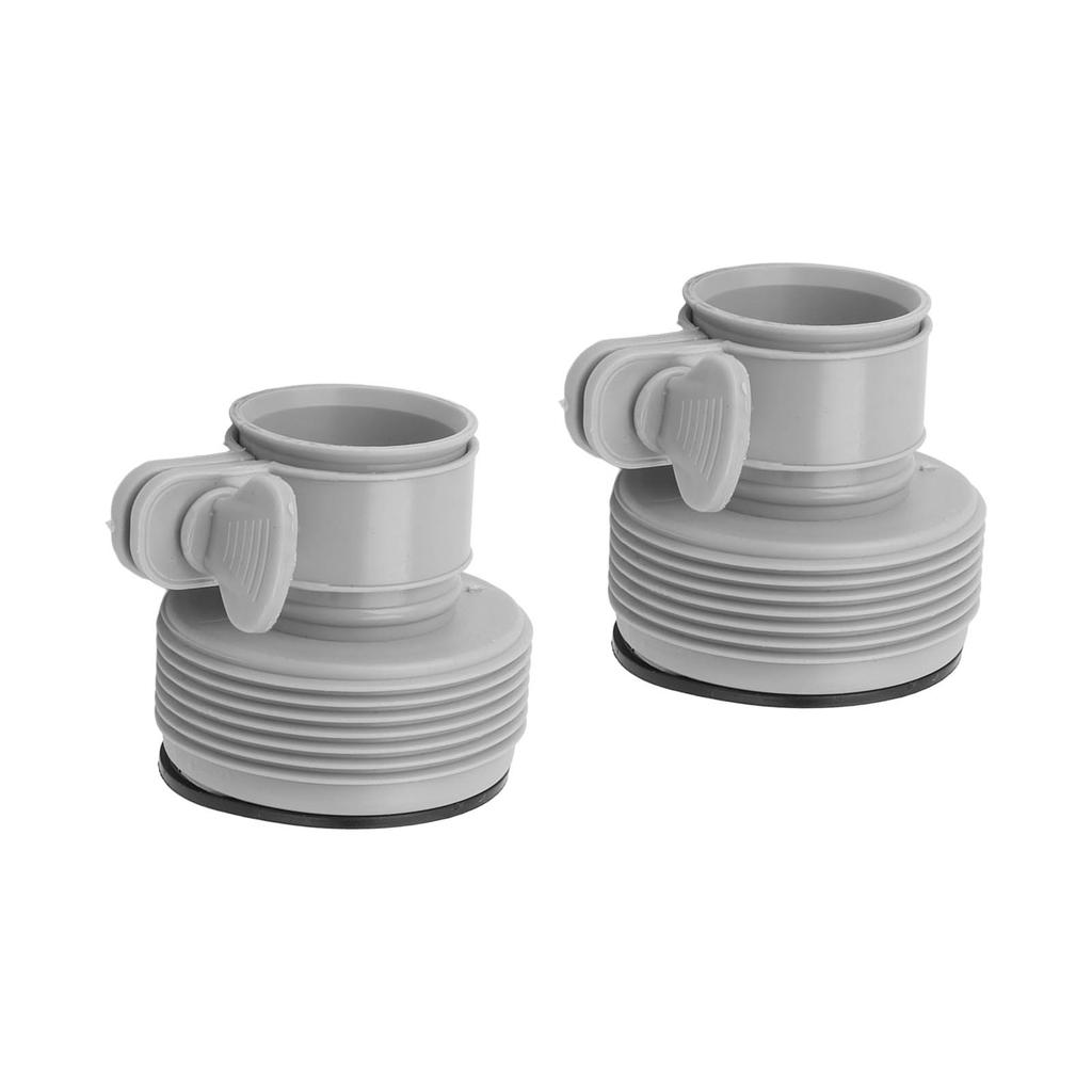 2PCS Pool Hose Adapter 1.25in to 1.5in Type B Pool Adapter Replacement Hose Adapter for 25009 Pumps Swimming Pool