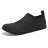 Black Men Women Aqua Shoes Sneakers Quick Dry Summer Barefoot Shoes Aqua Socks Unisex Gym Yoga Exercise Beach Swimming Footwear