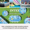 [Intex] Pfauenförmiger Island-Schwimmring 57250 / Flamingo-Aufblasfigur 57558