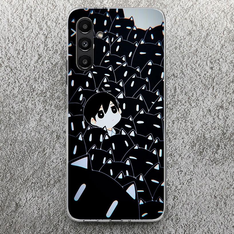 Game O-Omori Cartoon Phone Case For Samsung Galaxy A17 A16 A56 A15 A55 A14 A54 A13 A53 A36 A35 A34 A33 A26 A25 A24 A23 A05S A04S