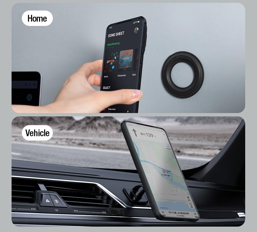 For Xiaomi Poco F6 Pro 5G Case Nillkin Magnetic Camshield Prop with Camera Stand for Magsafe Cases Provacy Lens Cover