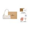 COACH Teri Leather Crossbody Handbag, Shoulder Bag Medium Women's Chalk White CV934-IMCHK