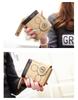 Trendy Women's Short Wallet: Cartoon Zipper Wristlet & Coin Purse