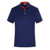 Custom Logo Short-Sleeve Polo Shirt: Summer Workwear Team T-Shirt with Embroidery Options