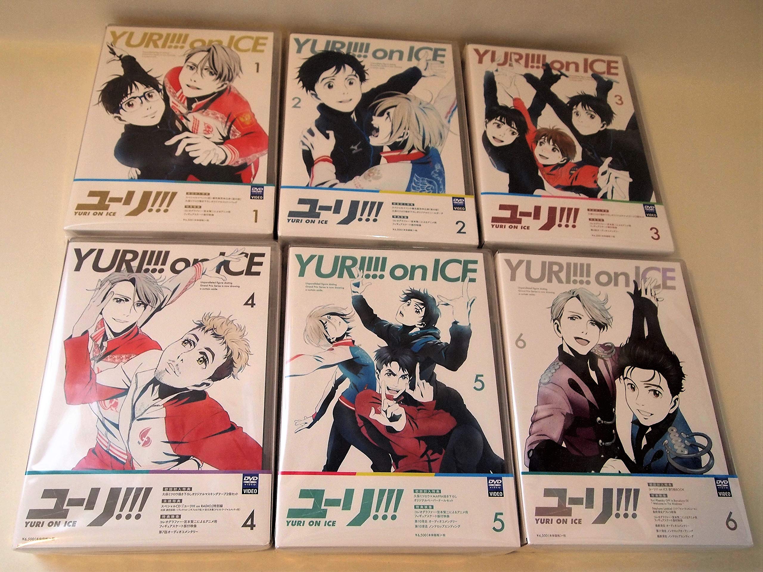 

on ICE complete 6 volume set DVD Yuri!!! [Marketplace set]
