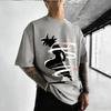Dragon Ball Goku Instant Transmission Silhouette Tshirt Anime Comfortable Summer New Fashion Unisexs Pure Cotton Tees