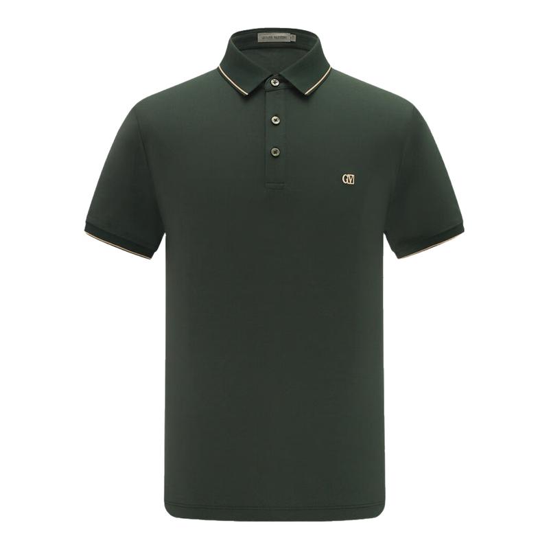 Giovanni Valentino Men s Anti-Bacterial Breathable Business Polo Shirt 3XL