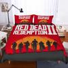 3D Bedding Home Textiles Four-Piece Red Dead Redemption: Redemption