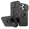 Applicable To IPhone15pro Mobile Phone Case Wireless Magsafe Ring Magnetic Rotating Bracket 13 Protection Case
