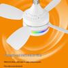 Oeny 495mm Four-Leaf Decorative Ceiling Fan with Light