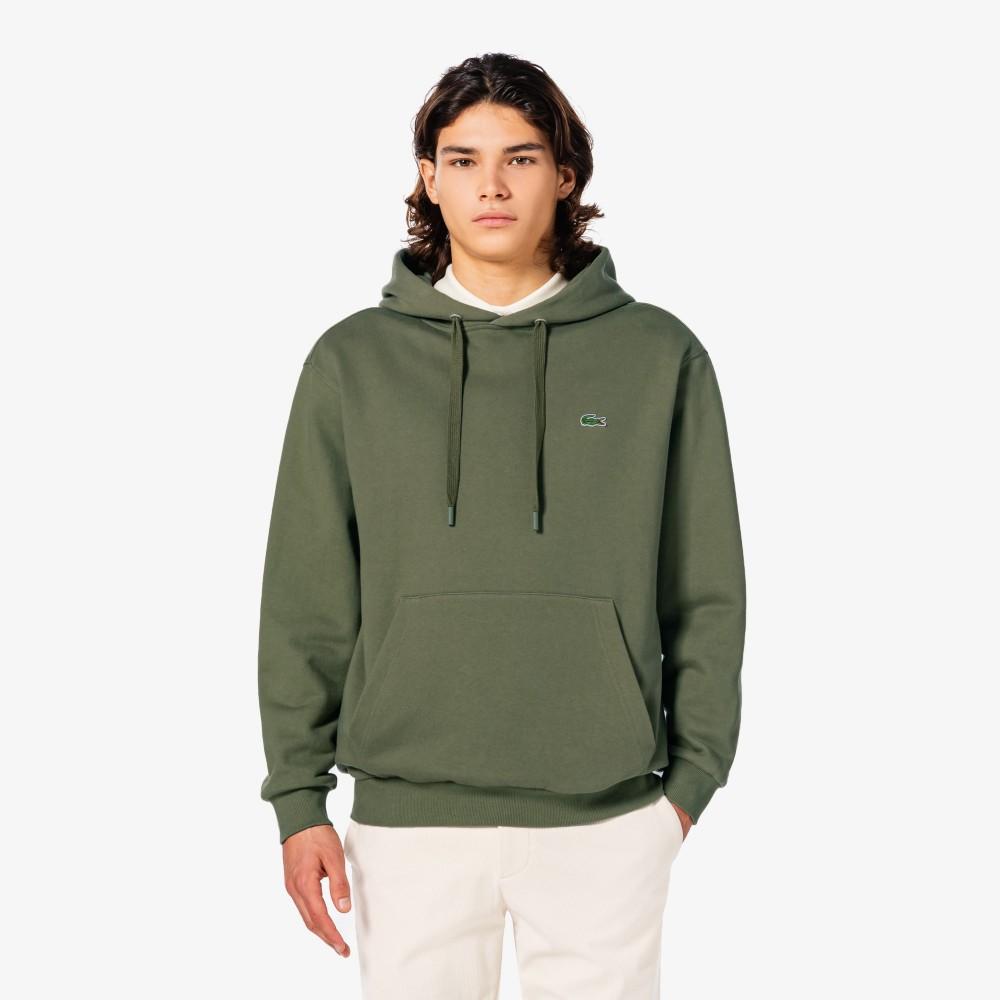 [lacoste] Men s Basic Hooded Pullover Sweatshirt SH398E-55NE9F 3