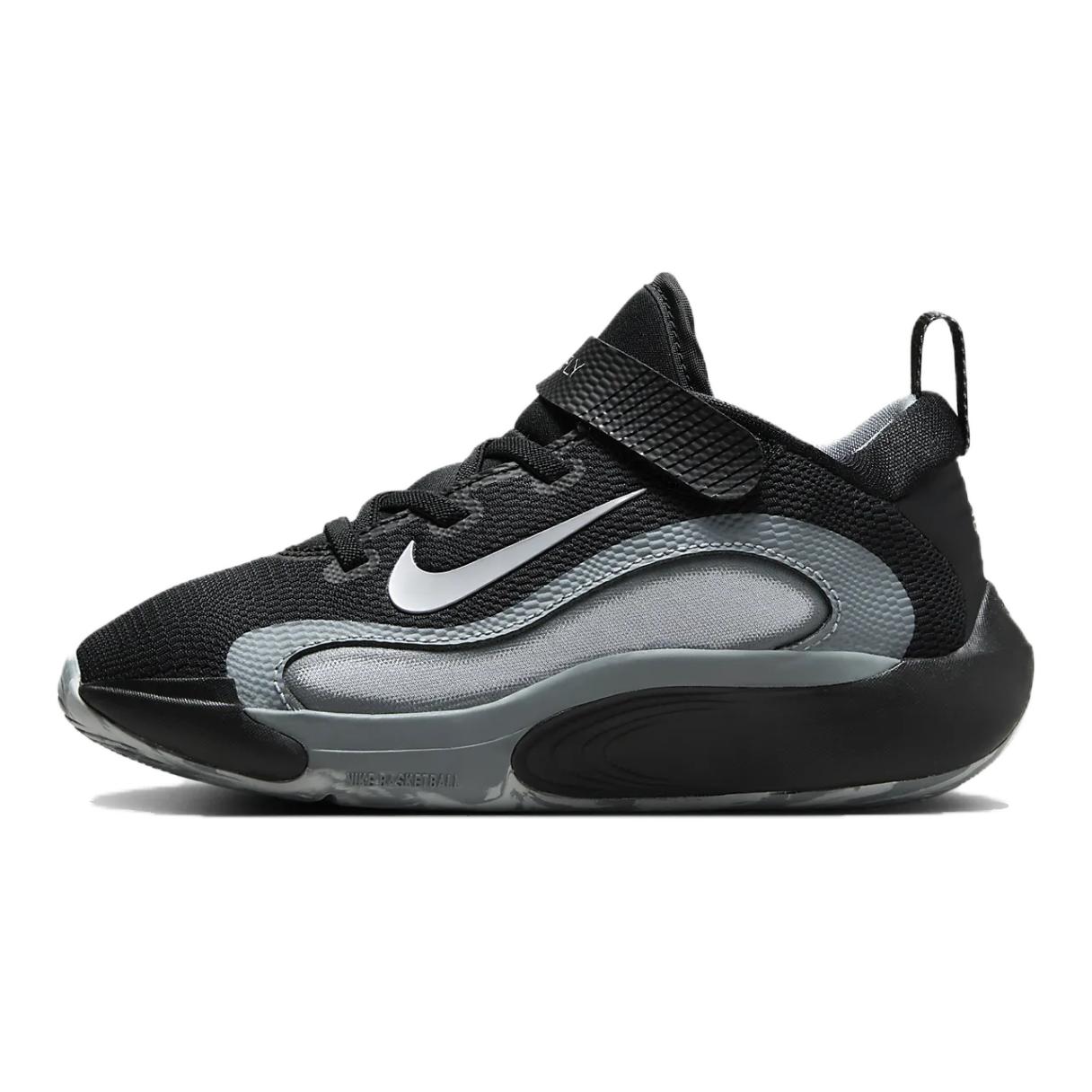 Nike IsoFly Black Cool Grey White Wolf Grey PS FQ7670-001 29.5