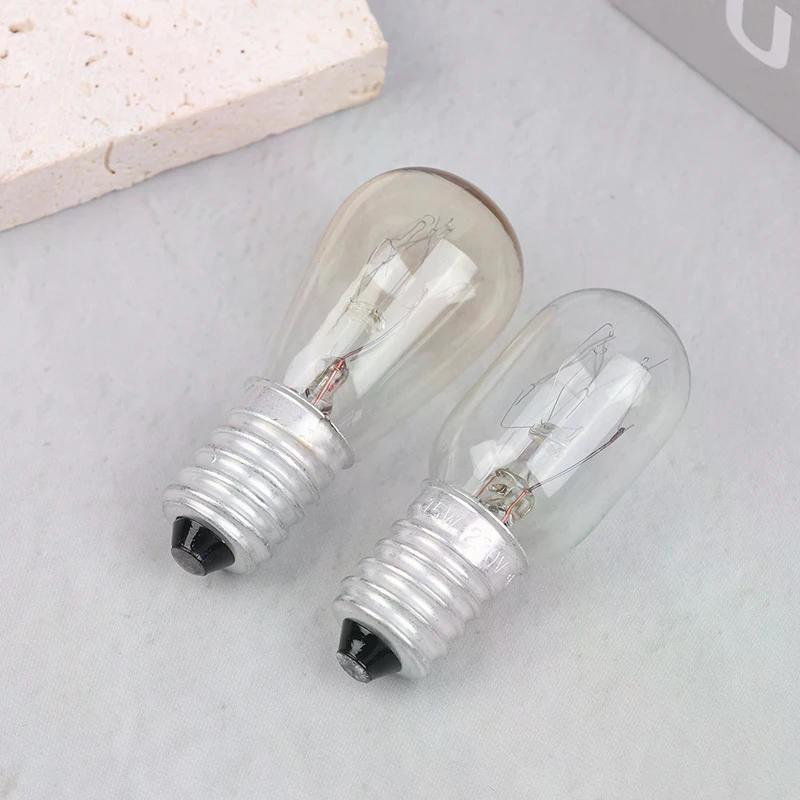 5 Stück E14 Salzlampen-Globusbirne 10/15/20/25W 220V-230V Glühbirnen Kühlschrank Backofen Glühbirnen Ersatzbirnen