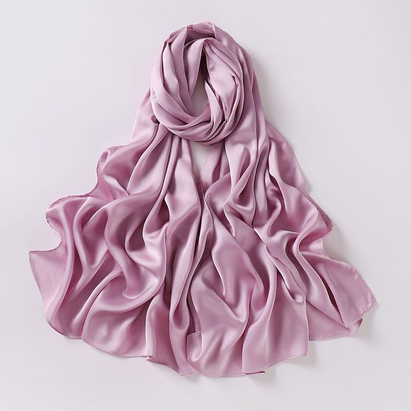 Spring Muslim Modal Chiffon Jersey Hijab for Women Plain Soft Shawls Scarves Big Size Headscarf Islamic Turban Headband Abaya