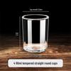Beiyipin 90ml Tempered Glass Drinking Glasses (4-Pack)