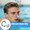 Waterdichte, antislip siliconen neusclip voor zwemmen, geschikt voor beginners, kinderen en volwassenen. Neusstopper voor watersporten en training.