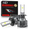 2Pcs Super Bright Mini H7 LED Car Headlight Bulbs 40000Lm CSP Chip Auto H11 LED Turbo Light H8 HB4 9006 9012 Hir2 6500K Auto Lamp 12V 24V