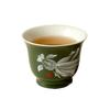 Like Fish in Water: Mòyú Glazed Ceramic Kung Fu Tea Tasting Cup