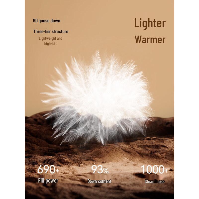 XWI Women's Lightweight Hooded Winter Down Jacket