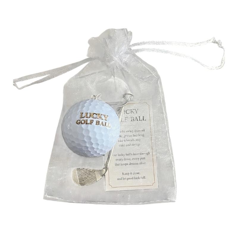 

1Set Golf Ball Keychain for Adults with Swing Design and Metal Craftsmanship as Gift for Friend Family Birthdays Holidays Travel Motivation 1