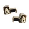 Pair Beige Sun Visor Retainer Clips for Range Rover L322 2003-2012 ABS Part Numbers EGP000050VAE EGP000040PVA Front