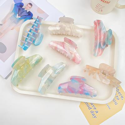 Süße Haarspange mit Farbverlauf für Frauen, elegante Haarklammer, Mode-Mädchen-Haarklammer, Haaraccessoires