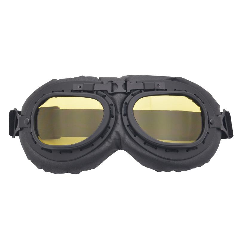 Harley Mountain Bike Goggles, Motorcycle Riding Goggles, Vintage WWII Glasses, Wind and Sand Protection Goggles