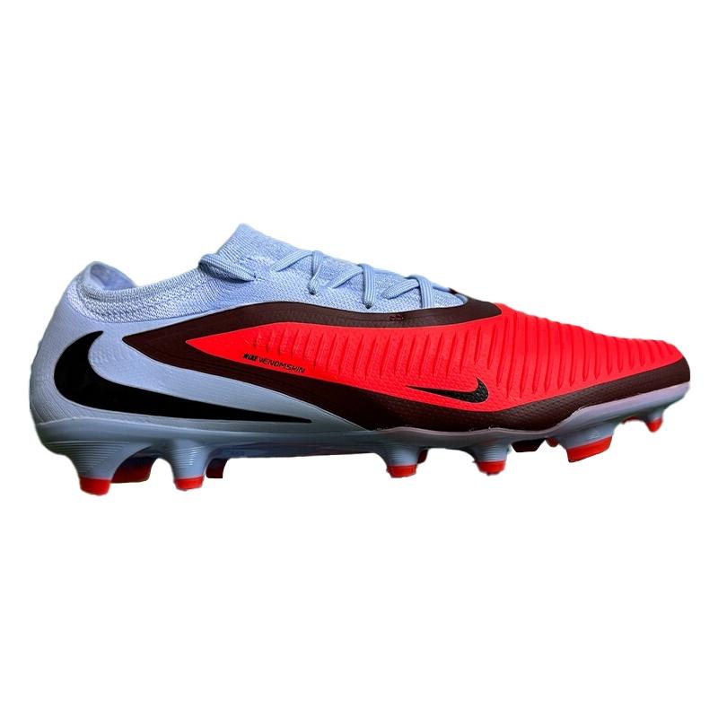 Nike Phantom 6 Slip Resistant, Abrasion Resistant, Breathable Soccer Shoes Unisex Blue Red HJ4122-400