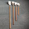 Extra Large Stainless Steel Stir-fry Shovel with Wood Handle