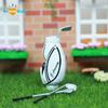 Dollhouse Miniature Accessories Mini Golf Clubs With Bag Model For Doll House Decoration Miniature Scene Model Microlandscape