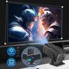 2024 Android 11 390ANSI HY320 Projector 4K Native 1080P Dual Wifi6 BT5.0 Cinema Outdoor Portable Projector