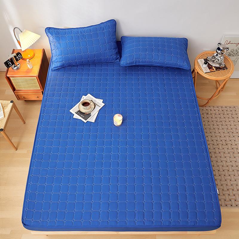 Padded Thickened Mattress Single-piece Bedspread Simmons Mattress Protective Cover Dust Cover All-inclusive Bed Sheet Bed Cover