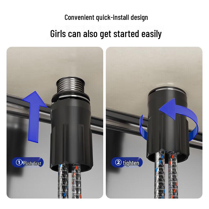 Jomoo Dual-Function Universal Rotating Kitchen Faucet