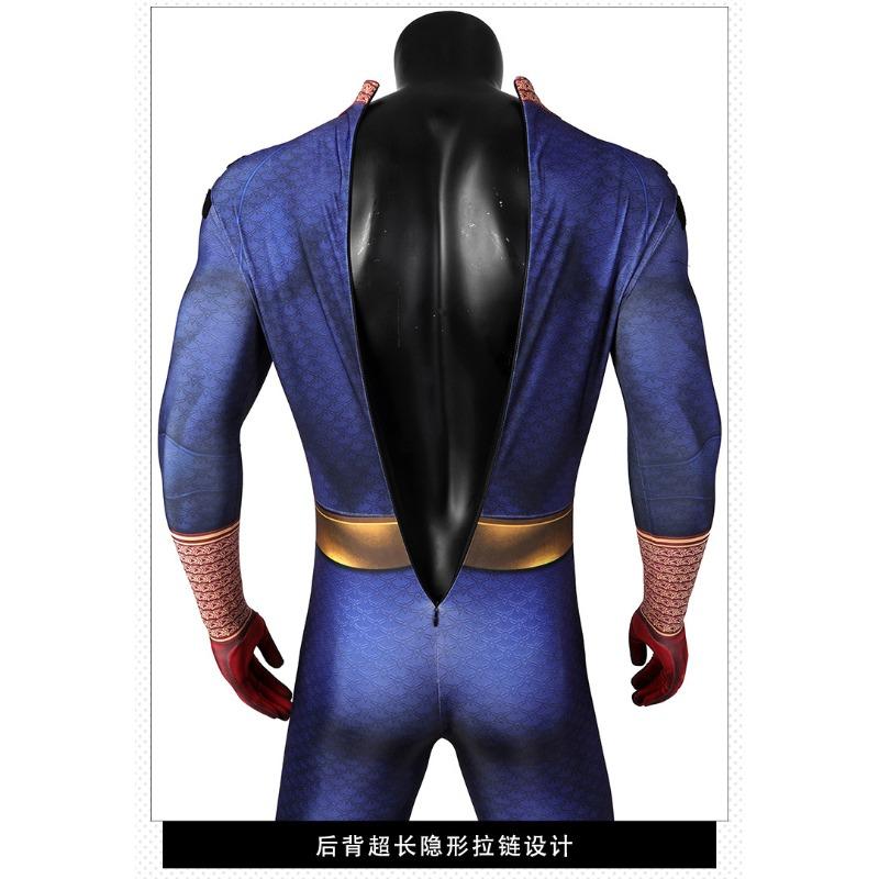 Homelander Full Cosplay Set, The Boys Season 3 Movie Character Stage Performance Outfit