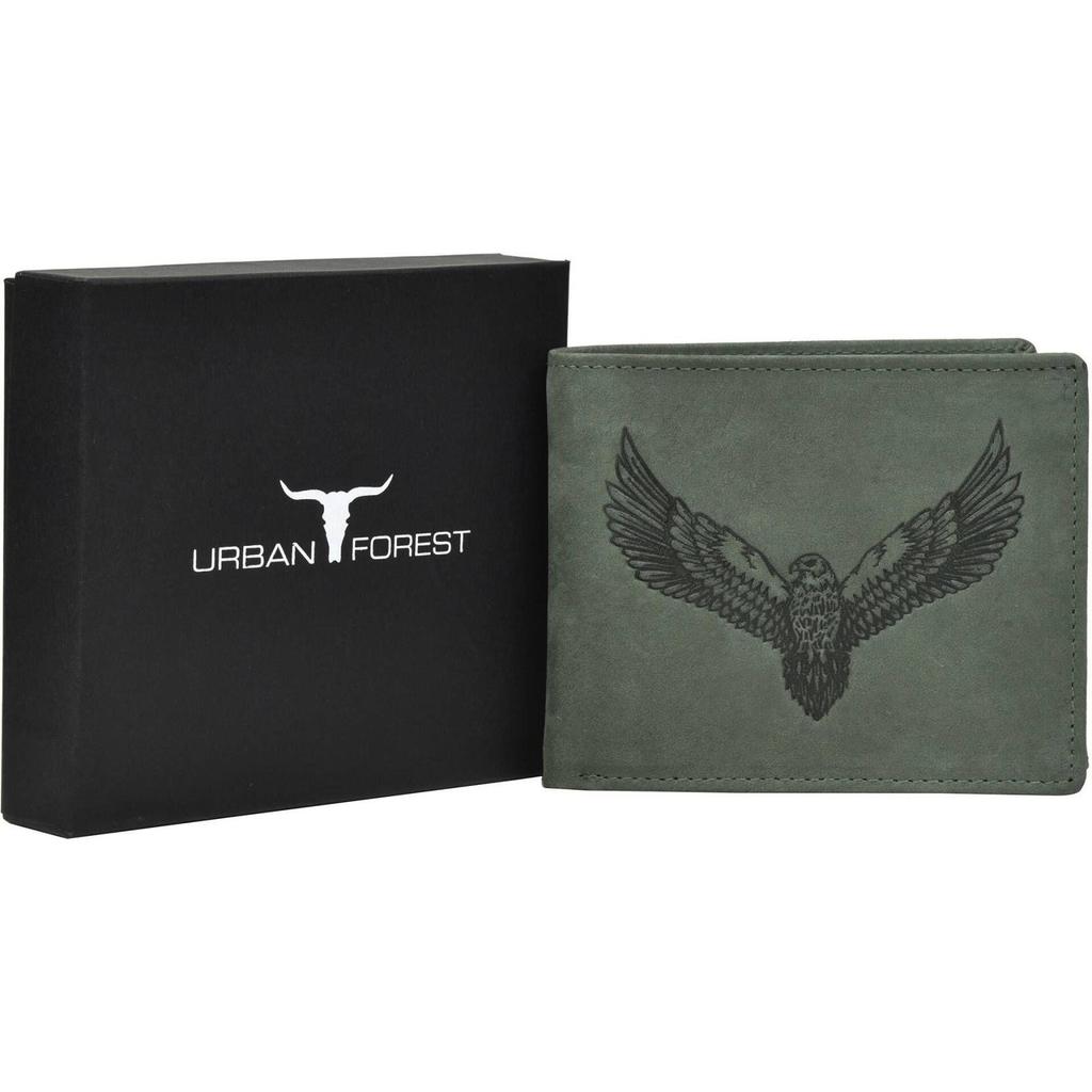 Męski Portfel RFID z Prawdziwej Skóry Casualowy, Formalny, Modny - Rozmiar Standardowy  (6 miejsc na karty)