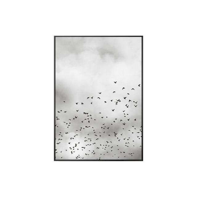 Nowoczesny styl skandynawski abstrakcyjny motyl dziewczyna obraz na płótnie HD artystyczne zdjęcia na ścianę do salonu plakaty i reprodukcje dekoracyjne do domu