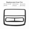 2 Pcs Car Carbon Fiber Style Interior Reading Lamp Decoration Cover Trim for Honda Accord 2018