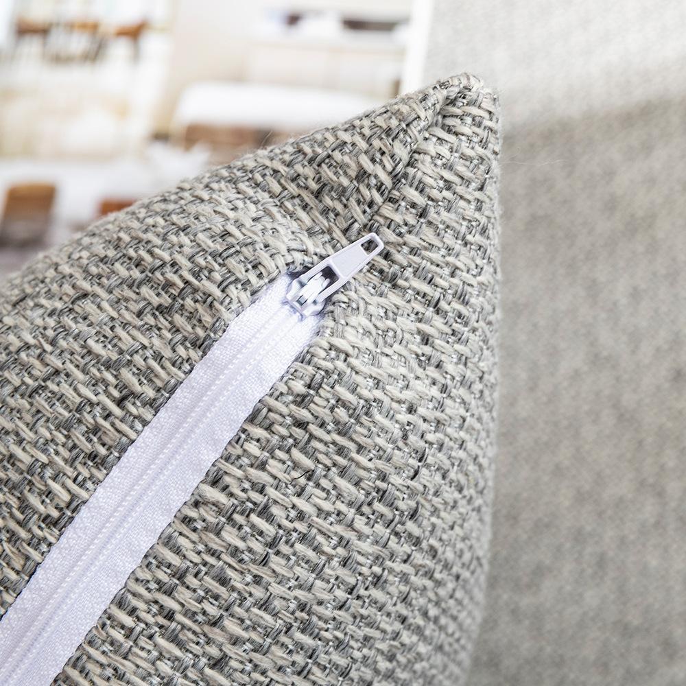Leinen Einfarbig Rutschfest Imitation Altes Grobes Tuch Sofakissen Vier Jahreszeiten Universal Feuchtigkeitsaufnahme Atmungsaktiv Sofabezug Handtuch