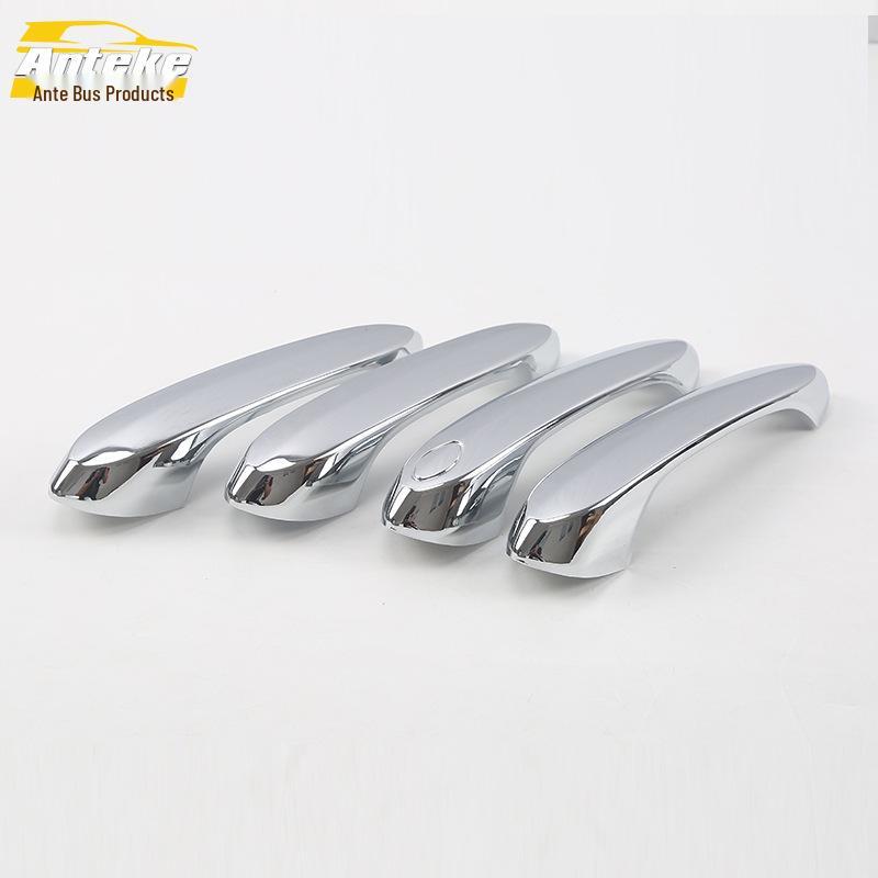 18 X3 Handle Bright Strip & Armrest Buckle Trim Sticker for Car Accessories