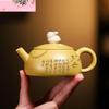 120ml Chinese Yixing Purple Clay Teapots Small Capacity Handmade Tea Pot Beauty Tea Infuser Kettle Raw Ore Zisha Tea Set