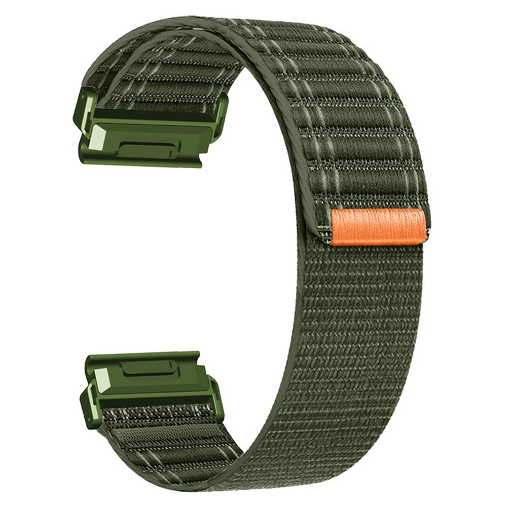 26mm Řemínek k hodinkám pro Garmin Fenix 8 51mm/7X/6X/5X Pásky Titanový Nylonový Smyčkový Náramek na Zápěstí