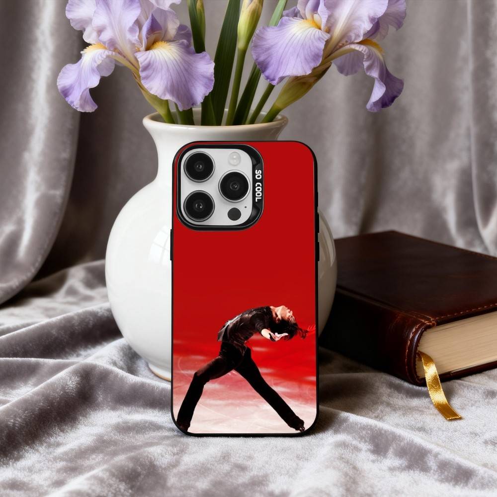 4A Jump Legend H-H-Hanyu Y-Yuzuru  Phone Case For iPhone17,16,15,14,13,12,11 Plus,Pro Max Black Candy Silver Phone Case