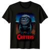 Creature (1986) T-shirt ispirata ai poster cinematografici, stile retrò anni '80.