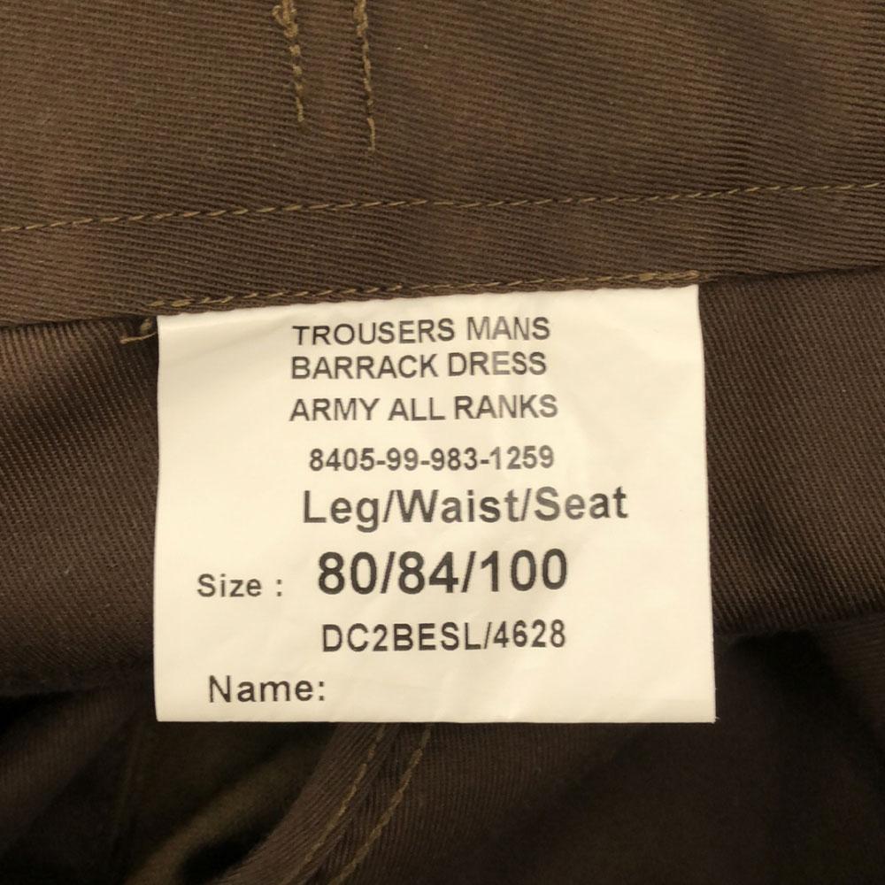 British Army BARRACK DRESS ARMY ALL RANKS Military Pants 84 Officer Pants Men's Used