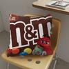 M Chocolate Candy Pillowcases Home Bedding Decorative Pillow Cover Wedding Super Soft Pillow Case